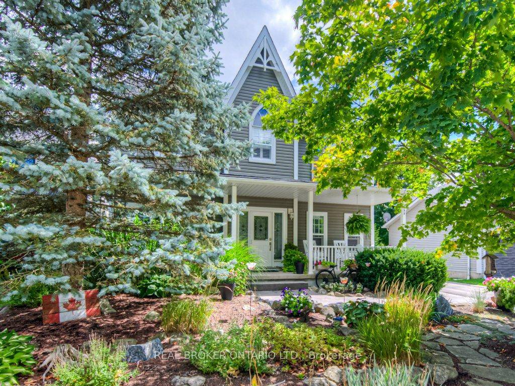 Fronting onto a charming treed boulevard and backing onto peaceful natural surroundings and open farmer's fields, this home offers the perfect blend of privacy and community.