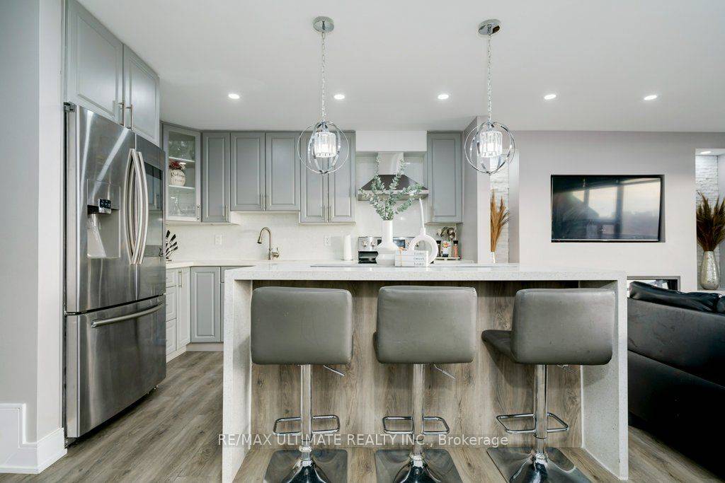Fabulous multilevel condominium apartment fully renovated with quality and craftsmanship !