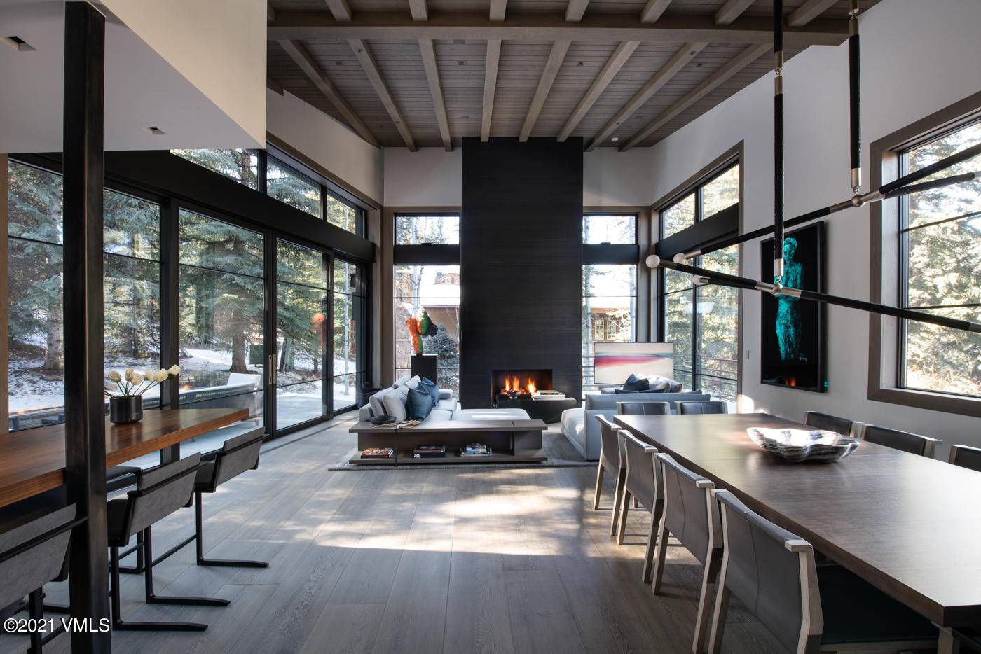 Located in Vail's premium neighborhood on Beaver Dam road, this home is the essence of mountain luxury.