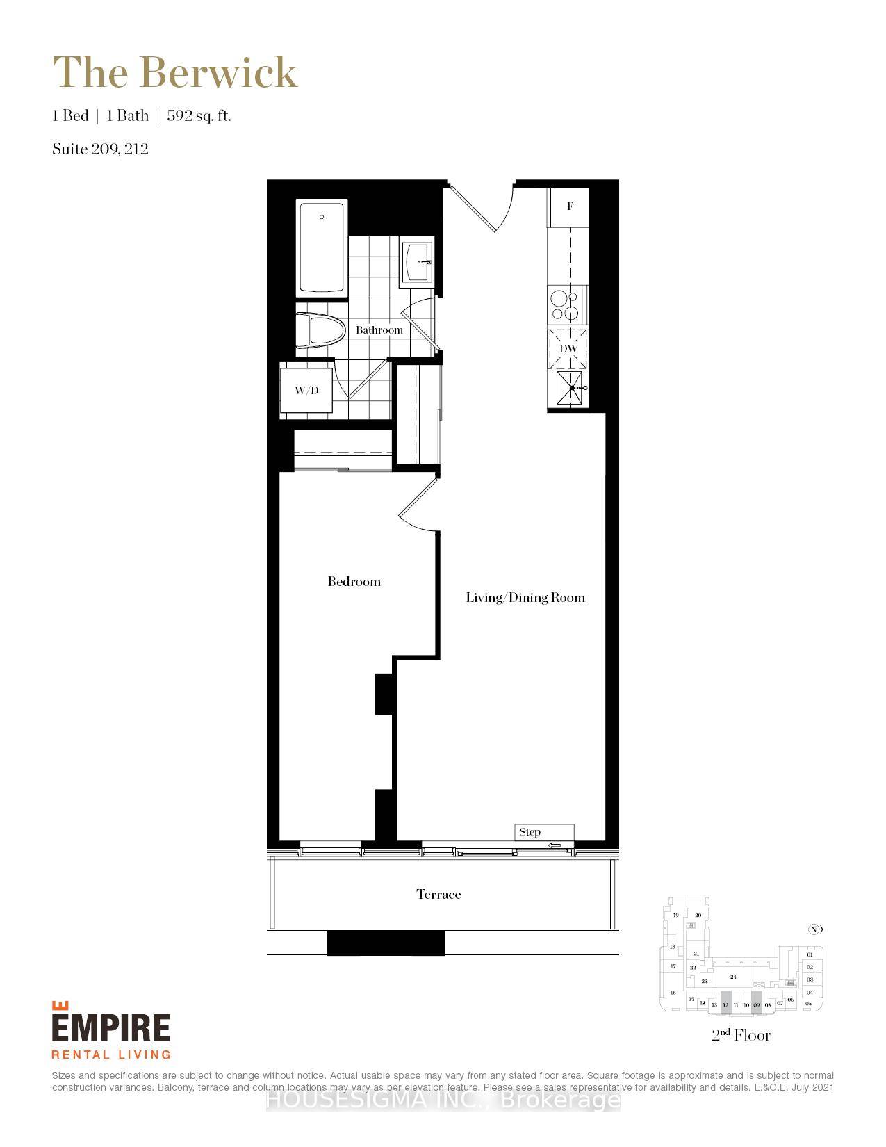 Experience Luxury Living At Empire Maven Condo Located In The Desirable Avenue Rd and Lawrence Ave Area.