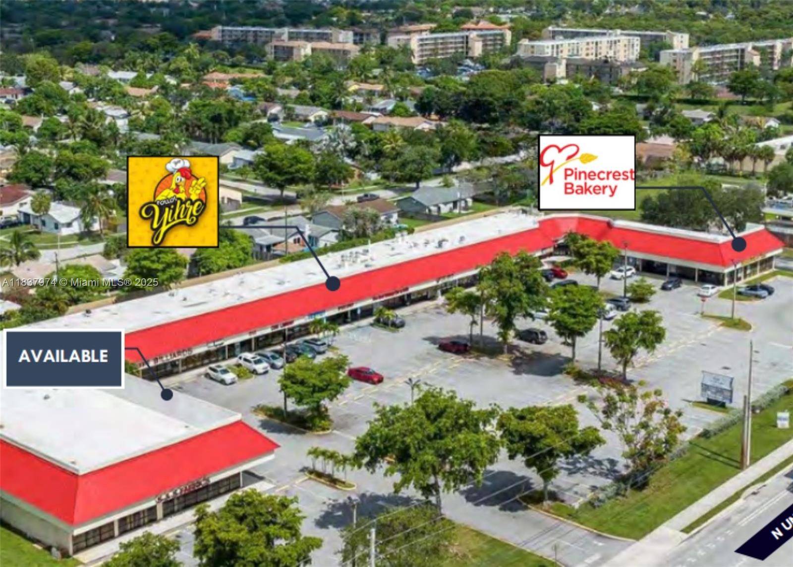 Join Pinecrest Bakery and Pollos Yihre in Sun Village Plaza, located on N University Drive 1, 690 SF Retail space available in otherwise fullyleased shopping center catering to locals Incredible ...