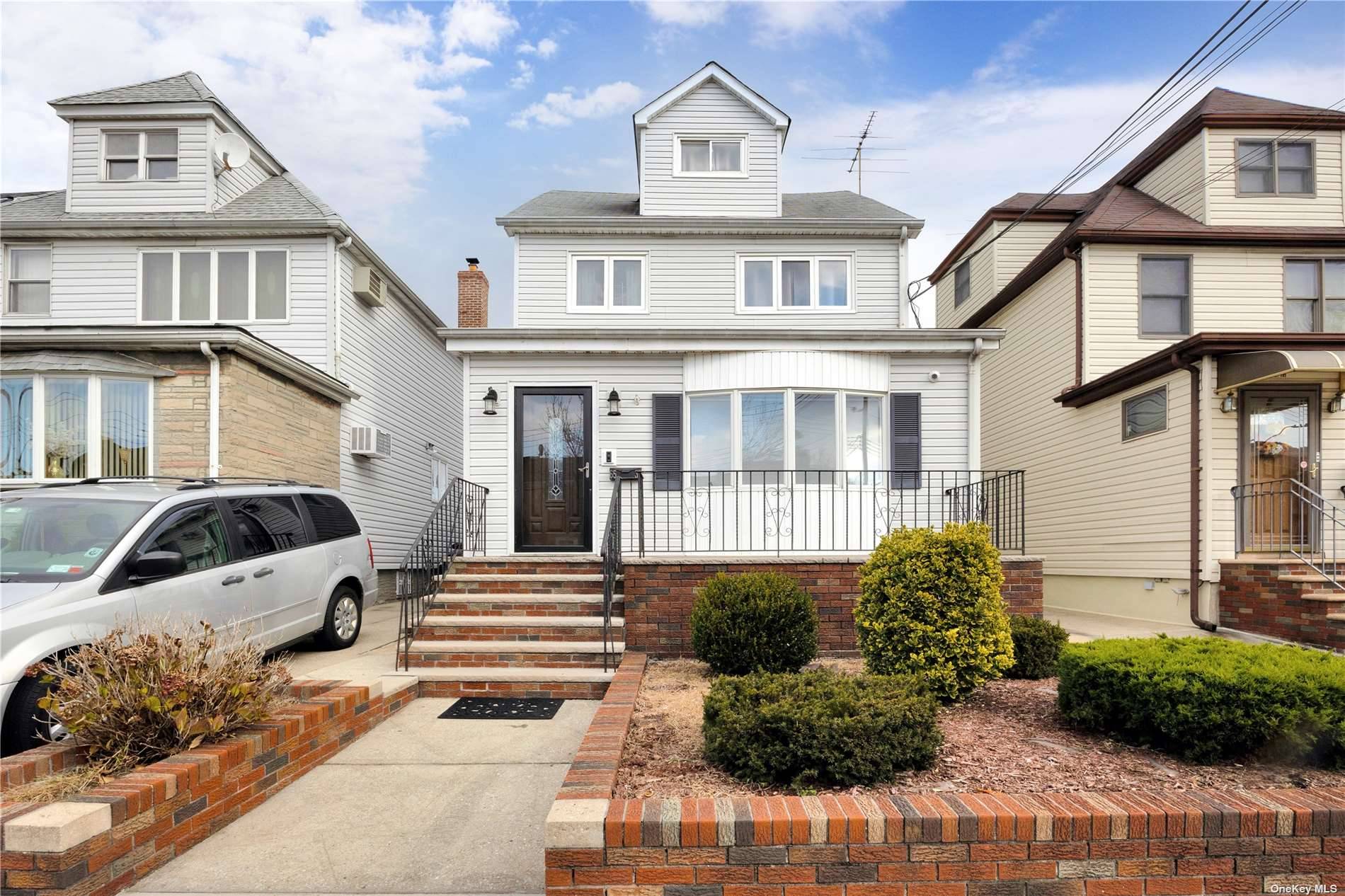 Beautiful and newly updated 1 Family detached home in the heart of very desirable Middle Village area.