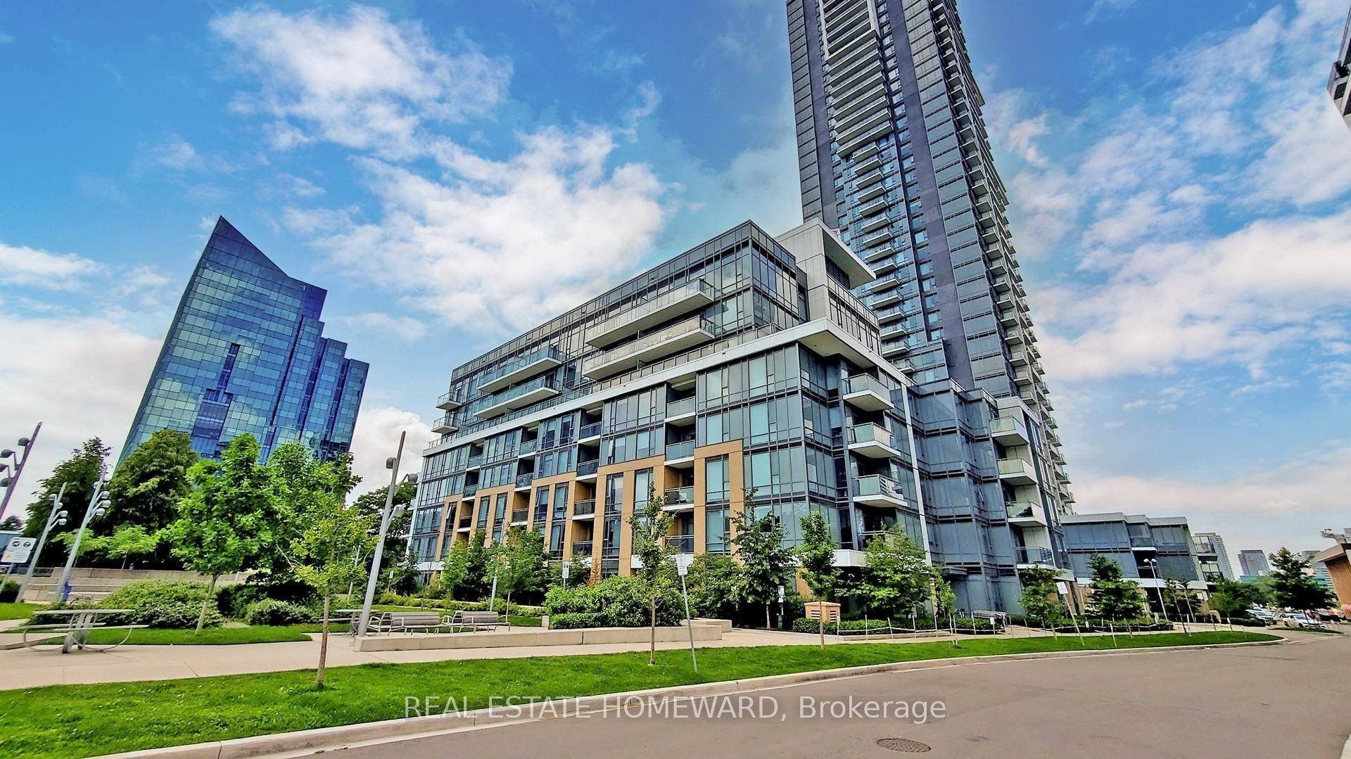 Tridel Atria rare 1 bedroom den with 2 washroom unit amp ; parking.