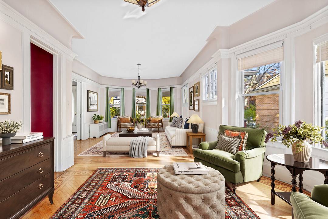 244 Argyle Road is a graceful and perfectly situated 7 bedroom Queen Anne style residence, built circa 1902 during the early suburban expansion of central Brooklyn.