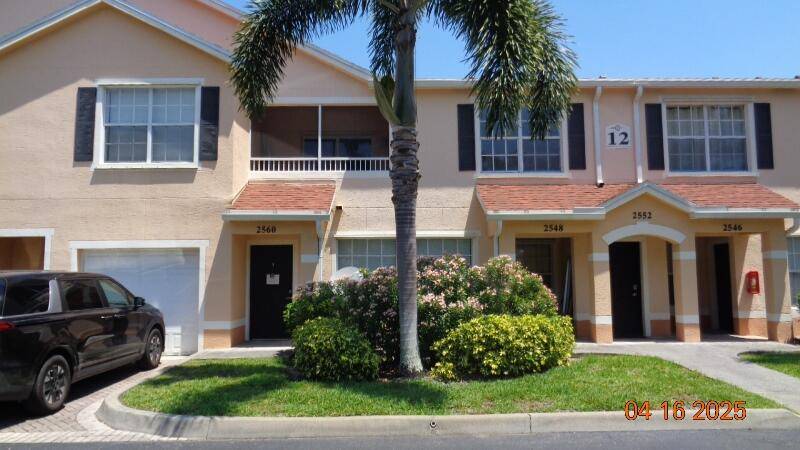 Discover comfort and convenience in this charming 1 bedroom, 1 bathroom upper level condo located at 2560 57th Circle in the gated Palm Estates community of Vero Beach, FL.
