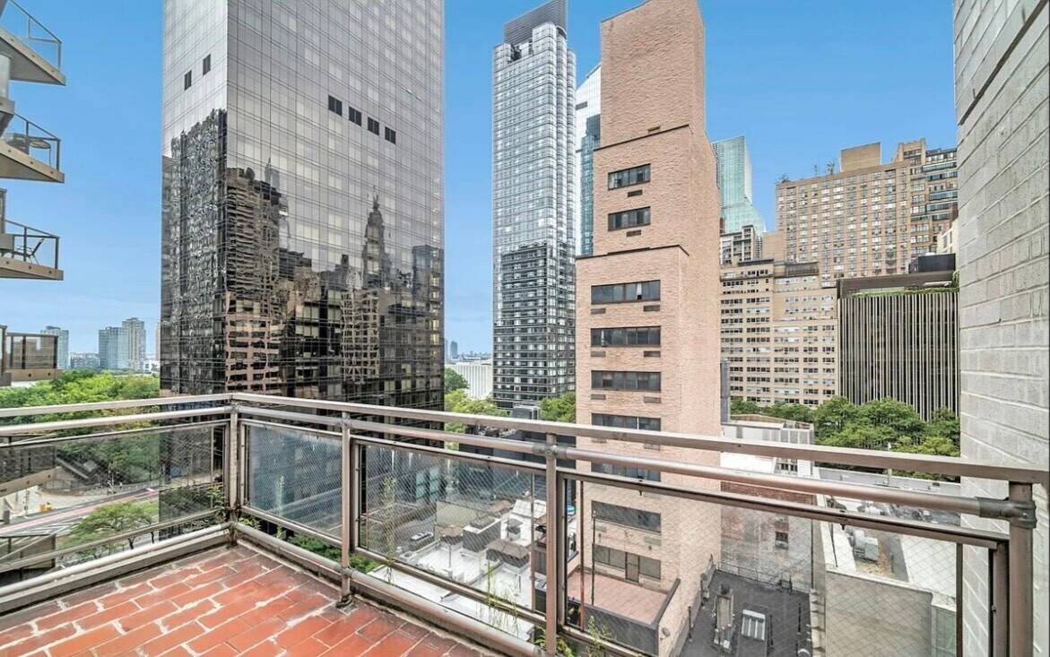 Expansive Sun Filled Penthouse with Two Terraces and Breathtaking City Views Welcome to this bright and spacious three bedroom, three bathroom penthouse offering elegant living in the heart of Midtown ...