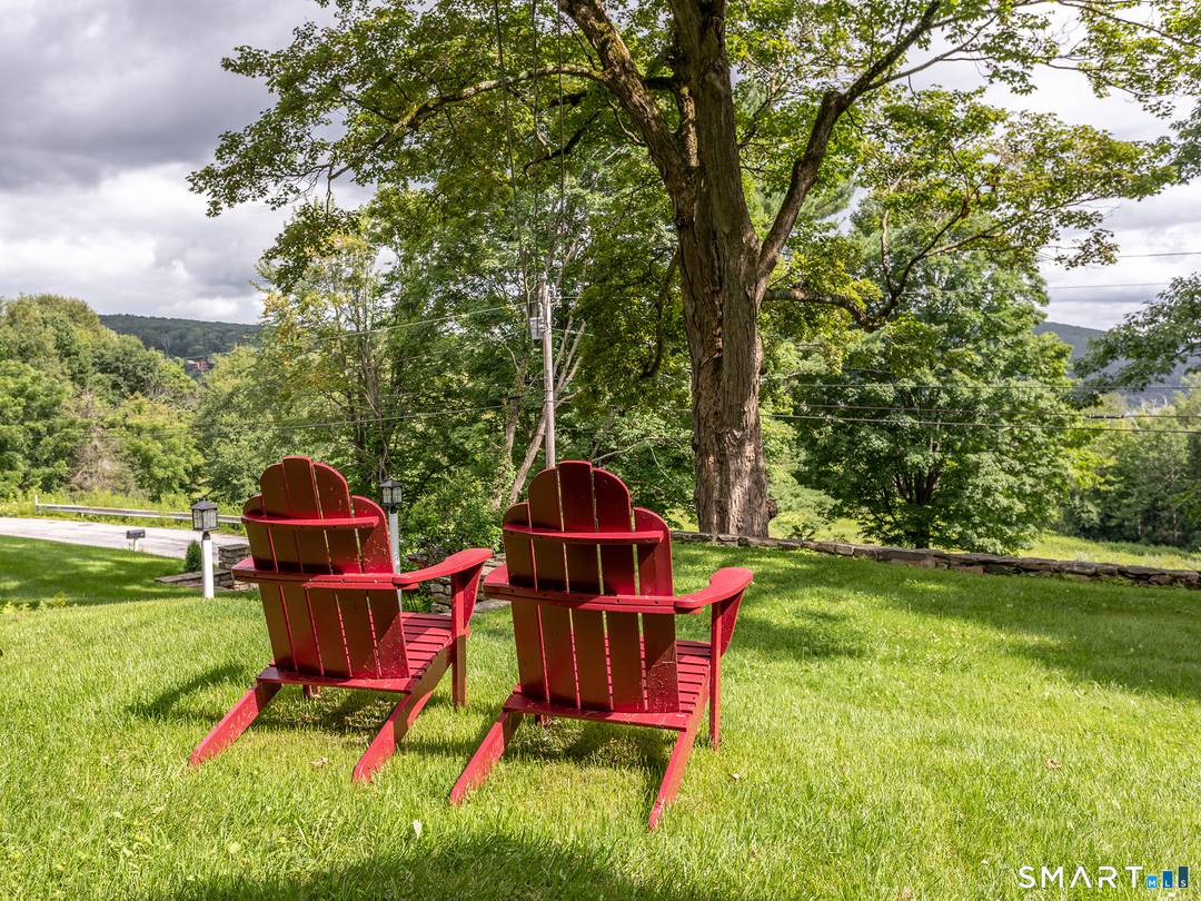Available June 1, 2026 for summer rental overlooking Lake Waramaug in desired Warren location.