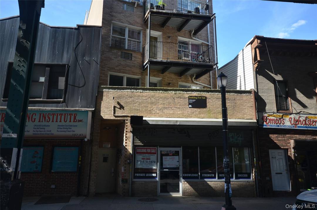 Rare opportunity 6 residential units rent regulated and one 1700 square foot commercial unit.