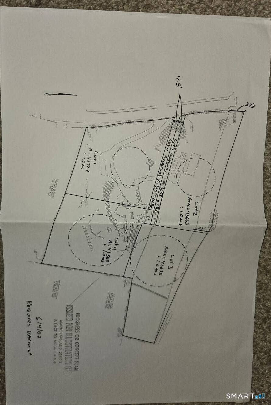 Rare 3. 75 Acre Builder Opportunity on W Hill Road Exceptional opportunity to own 3.