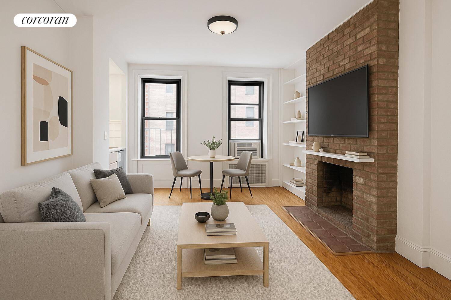 CHARMING ALCOVE STUDIO IN HEART OF WEST VILLAGE W COMMON GARDEN !
