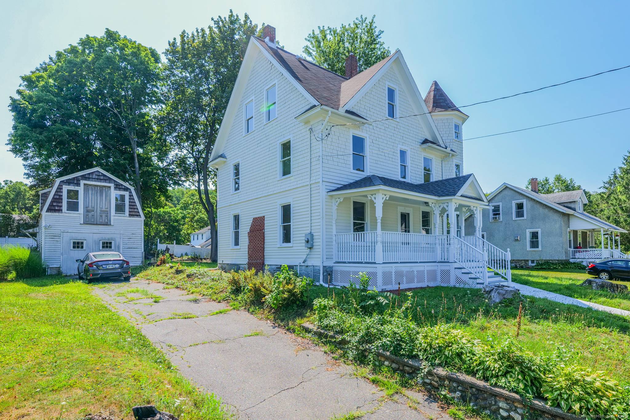 This stunning Renovated home is perfectly situated in the beautiful town of Winsted could be yours !