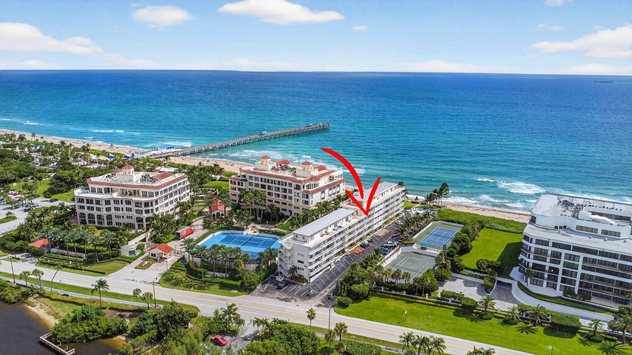 Experience coastal living at its finest in this beautifully updated co op featuring breathtaking ocean views.