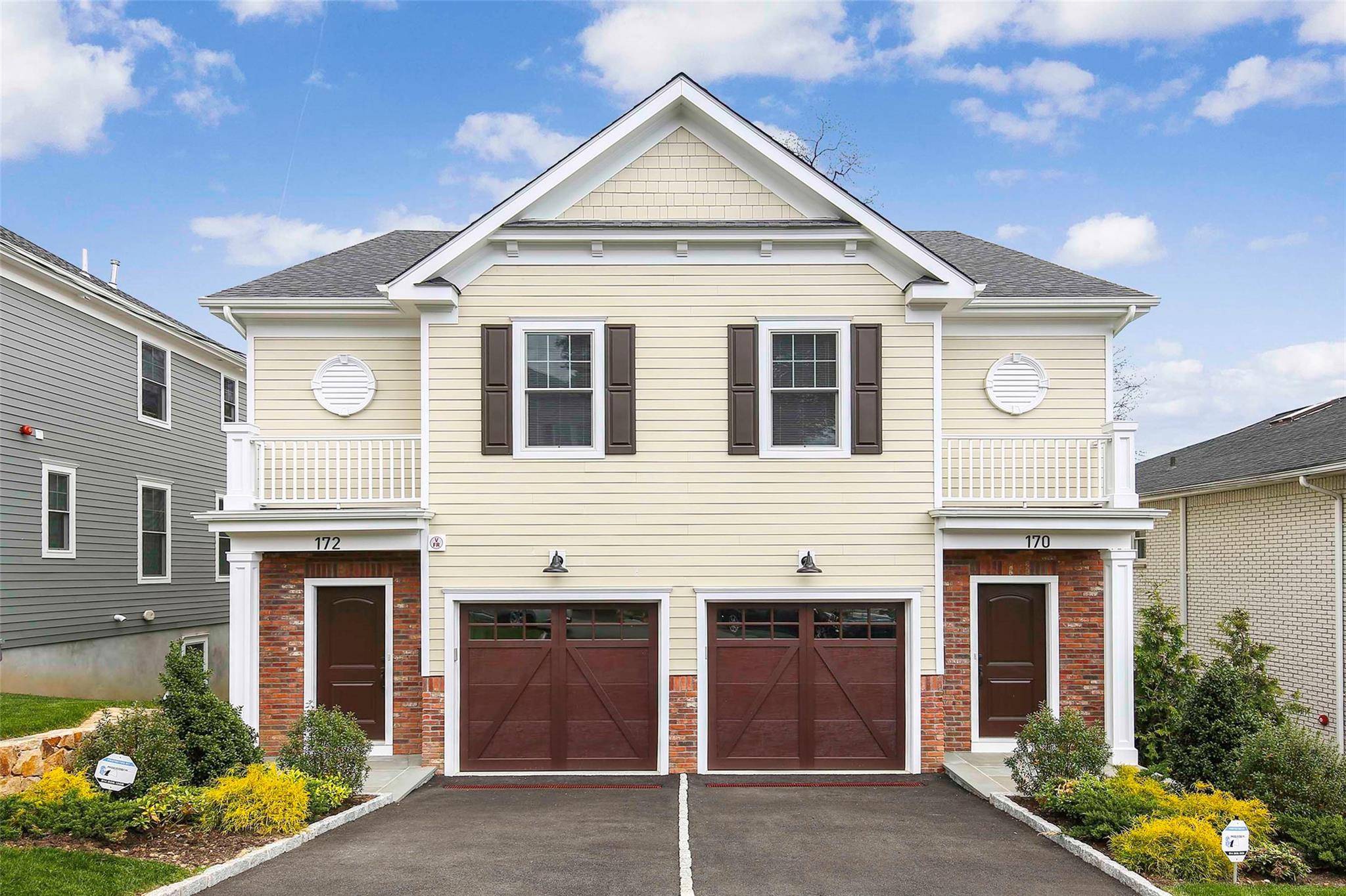 Newer Side by Side duplex for sale in West Harrison on a great street close to all.