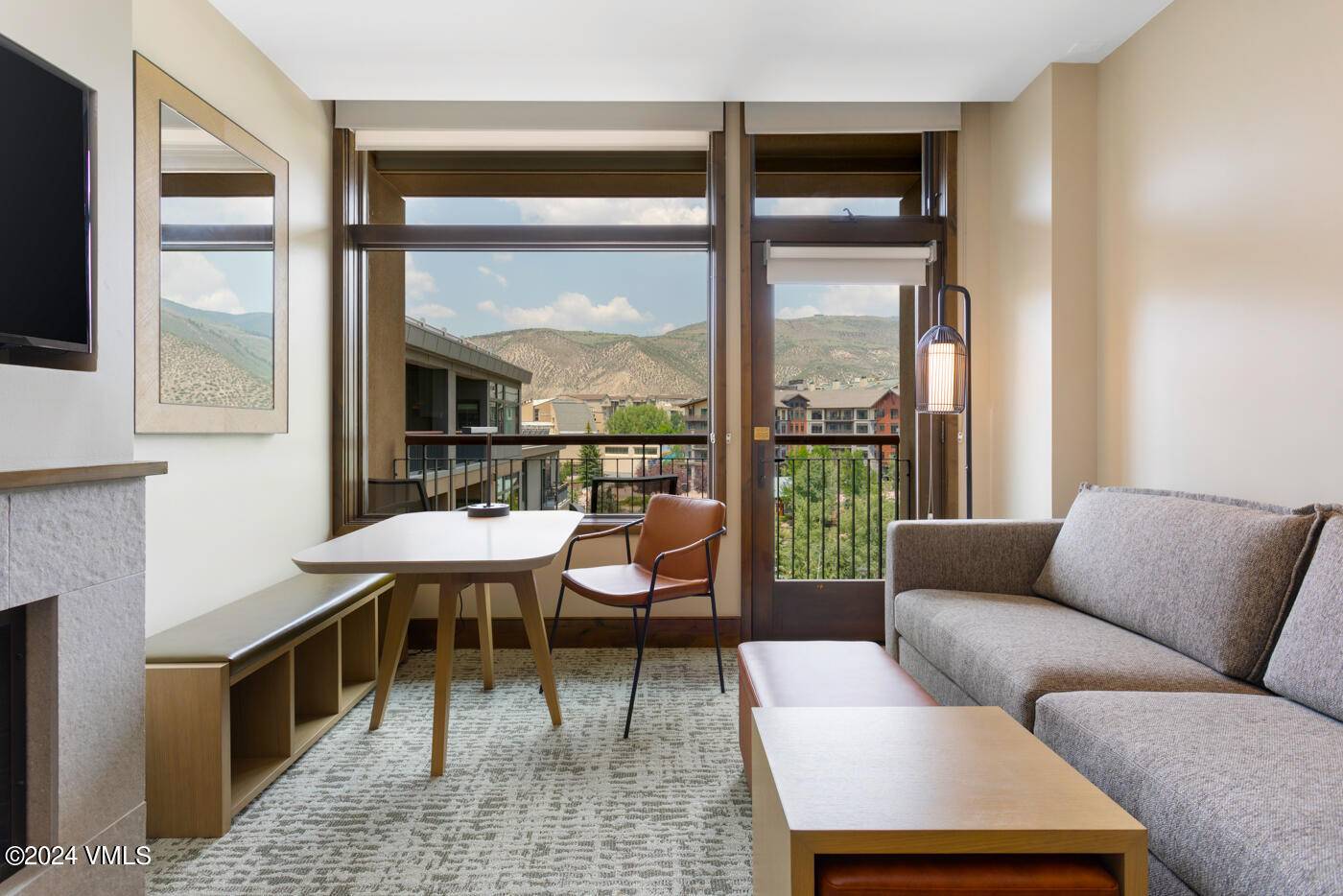 Situated on the 5th floor offering abundant natural light, this studio plus residence stands as the pinnacle of carefree living in the Vail Valley.