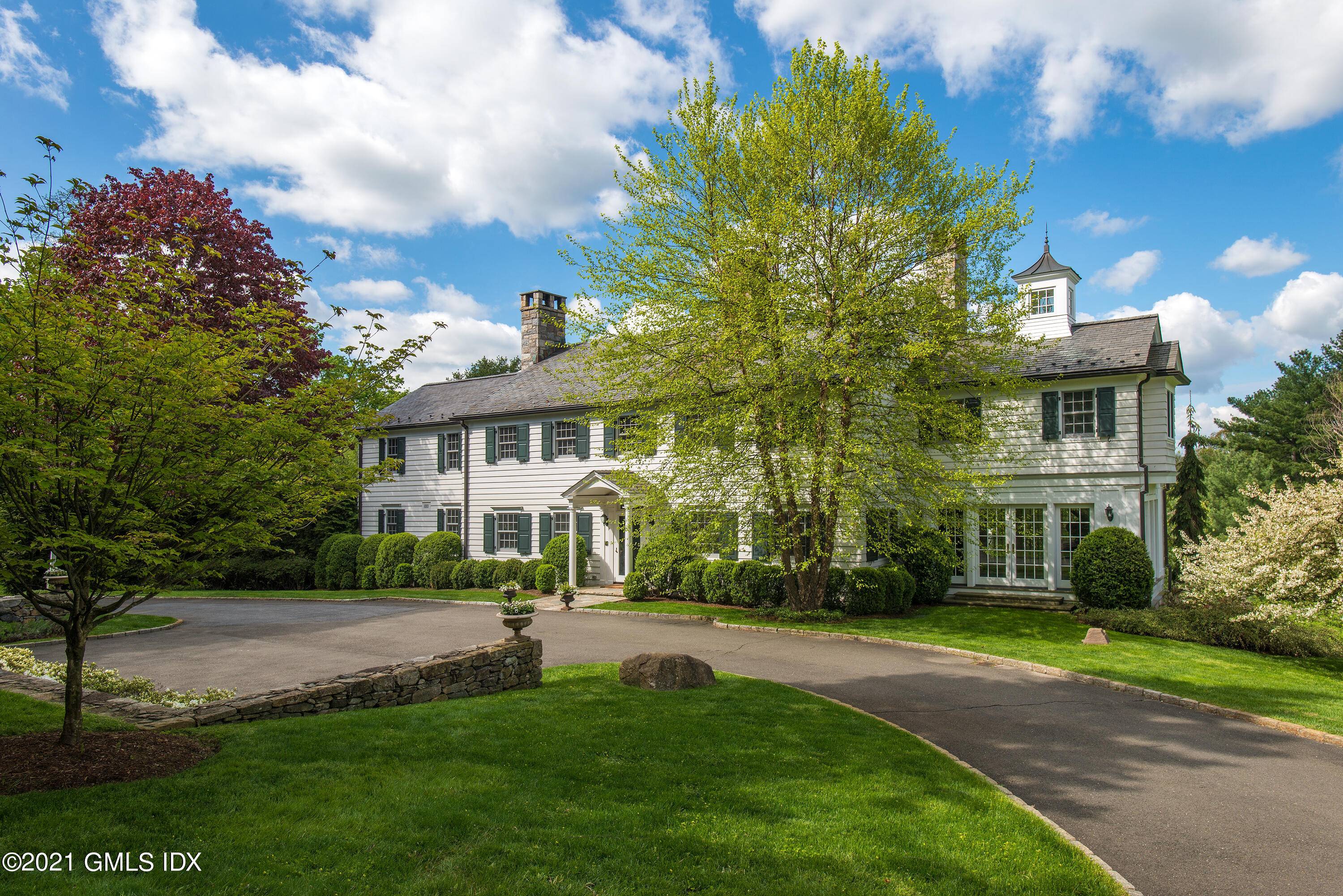 Nestled amid the great estates of Greenwich.