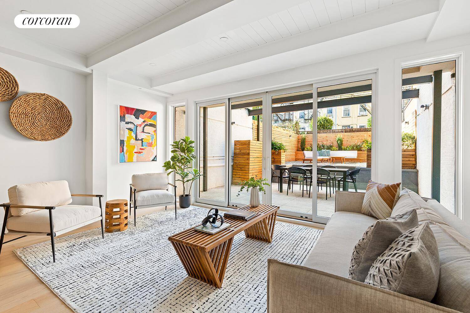 Set within a completely reimagined boutique Carriage House in the heart of Park Slope, this bespoke duplex residence offers two full floors with three bedrooms, two and a half custom ...