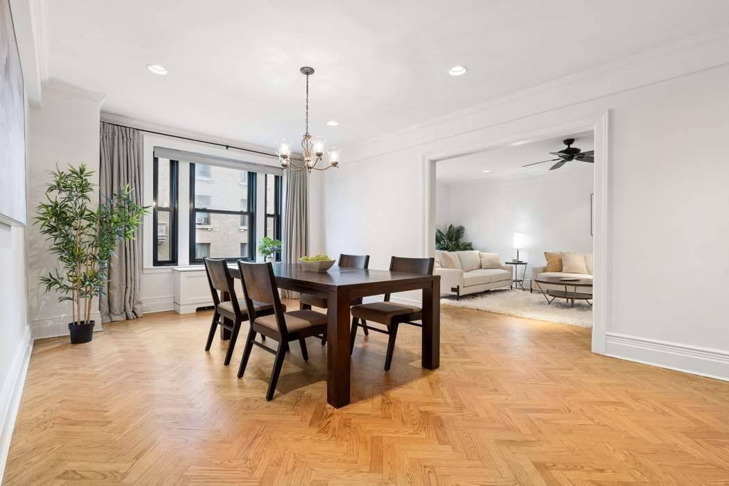 Welcome to this exquisitely renovated 3 bedroom, 2 bathroom cooperative residence at 755 West End Avenue, a Rosario Candela designed pre war boutique building on the Upper West Side.