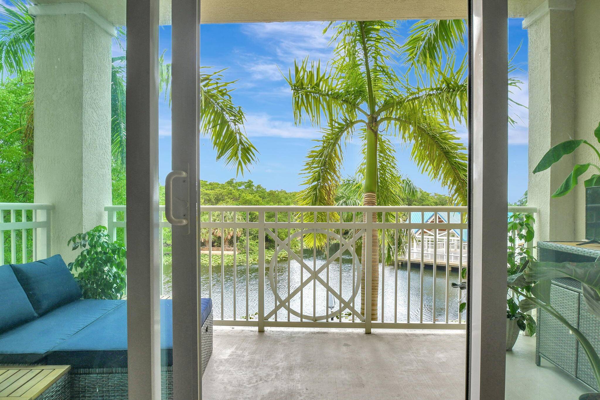 Wake up every morning to a beautiful sunrise and water views of the lagoon.