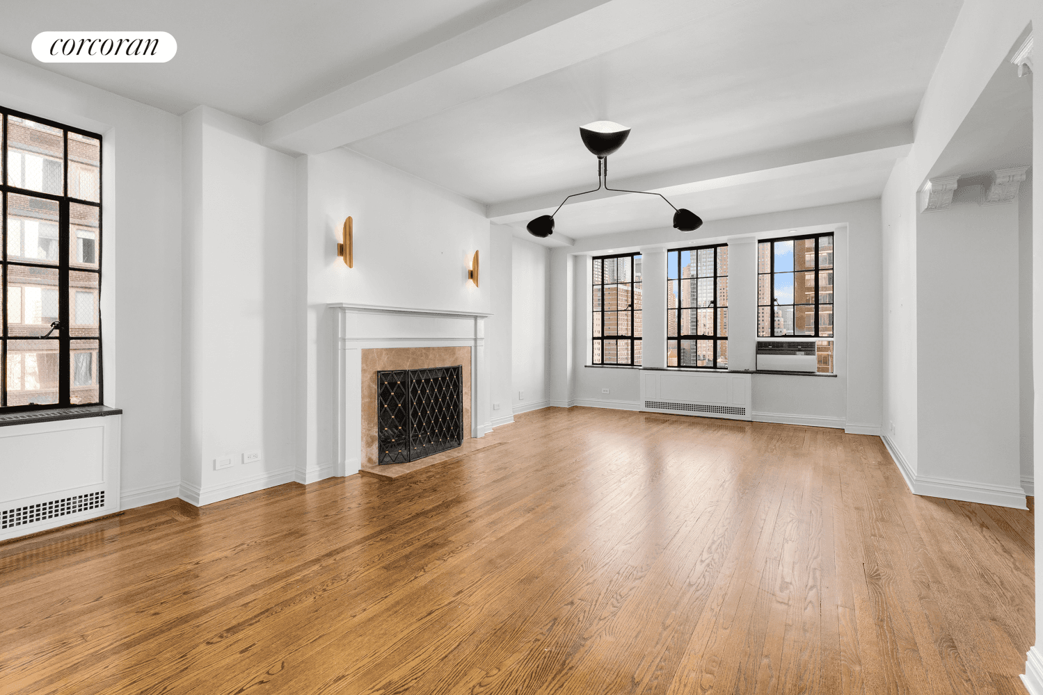 340 West 57th Street 14A Parc Vendome stands out as the most coveted 1 bedroom, 1 bathroom residence, offering a thoughtfully designed layout spanning 955 square feet.