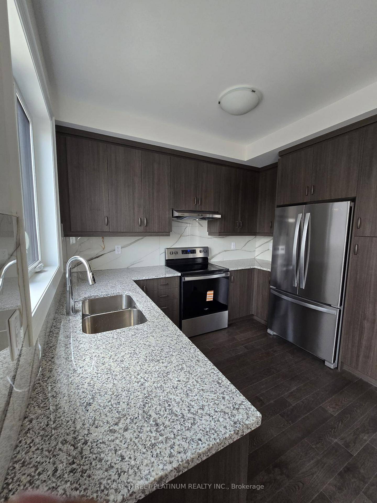 Brand New Corner Lot 3 Bedroom Freehold Townhouse in Highly Desirable East Brampton Location !