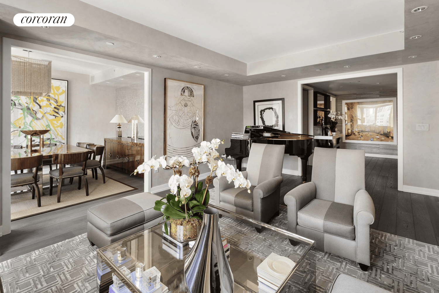 Bathed in natural light from floor to ceiling windows with sweeping north, west, and south exposures, this nearly 3, 200 square foot residence is a masterclass in versatility, design, and ...