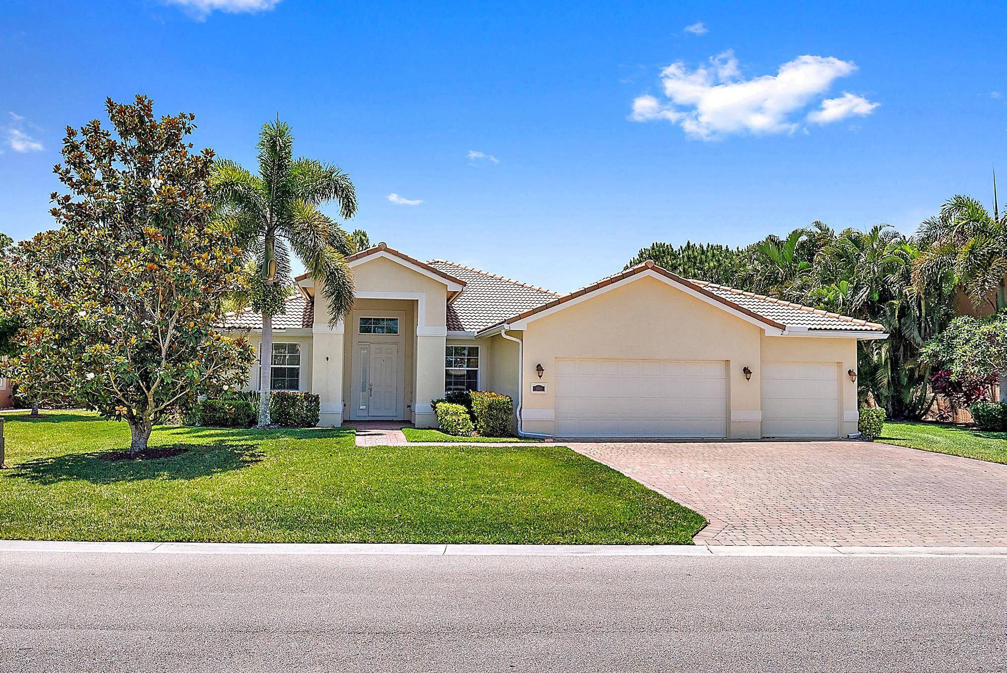 Meticulously maintained 4 bedroom, 2 bath, 3 car garage home located on a quiet preserve lot in the Estate section of this charming gated community.