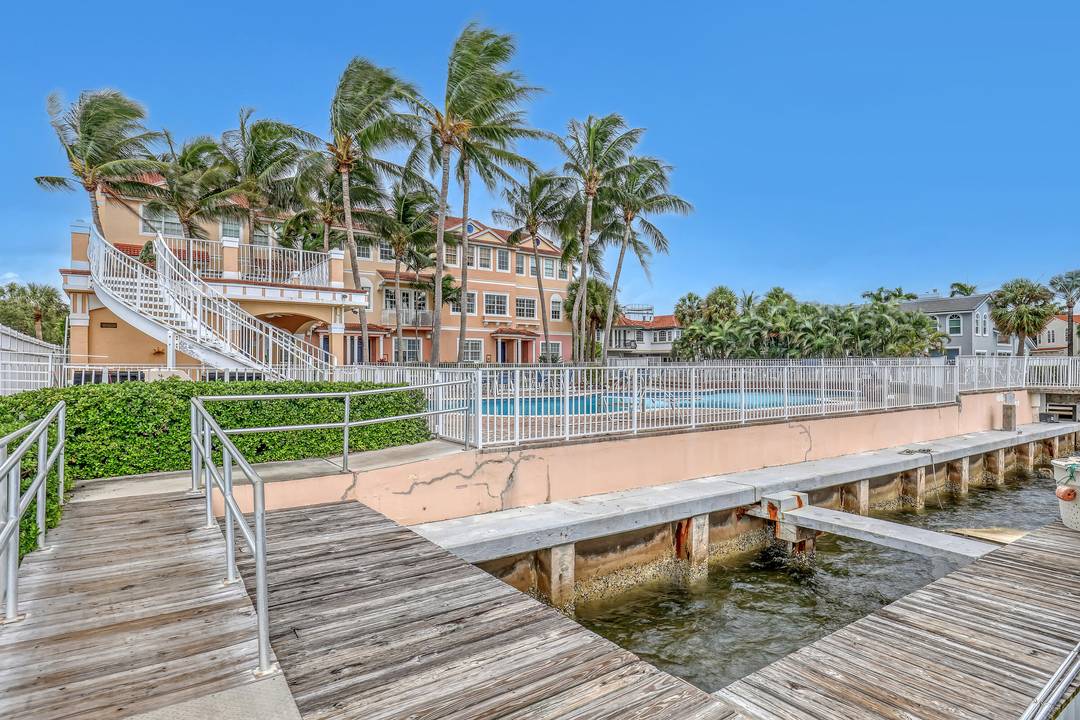 Experience the ultimate in waterfront living complete with your very own private boat lift !