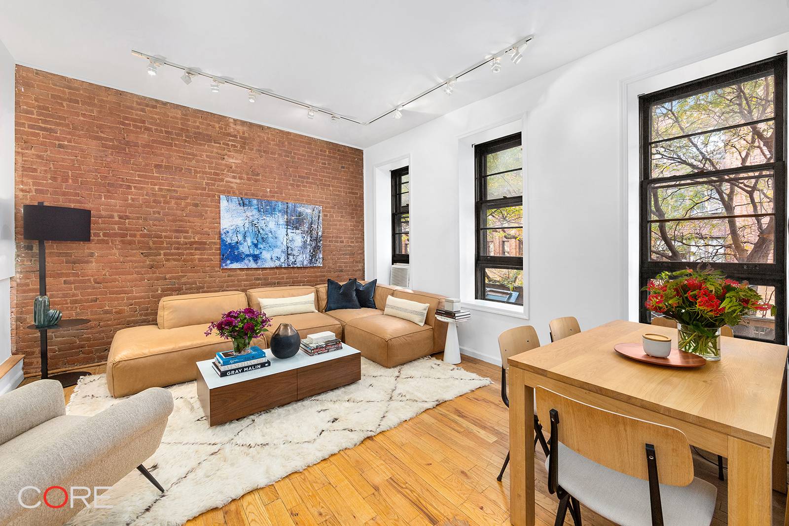 Residence 5 at 171 West 73rd street is a renovated studio offering a practical and unique multi level layout.