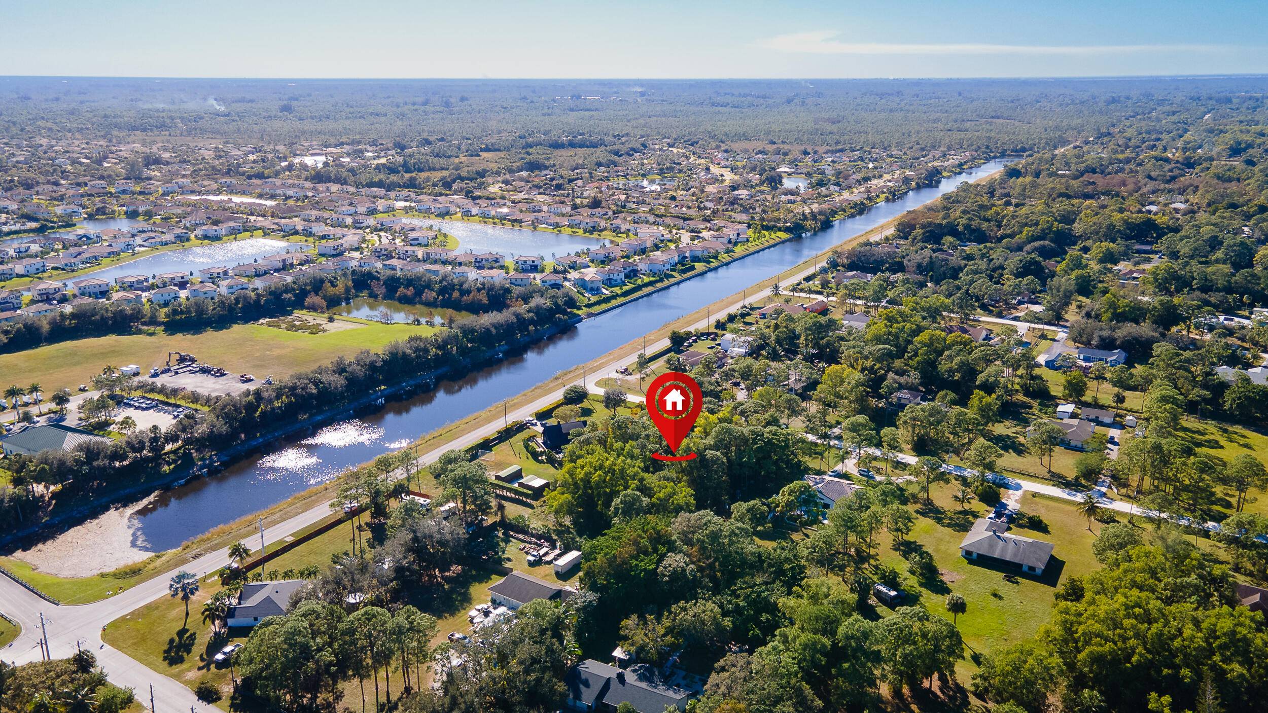 One of the last vacant lots left in beautiful community of the Acreage.