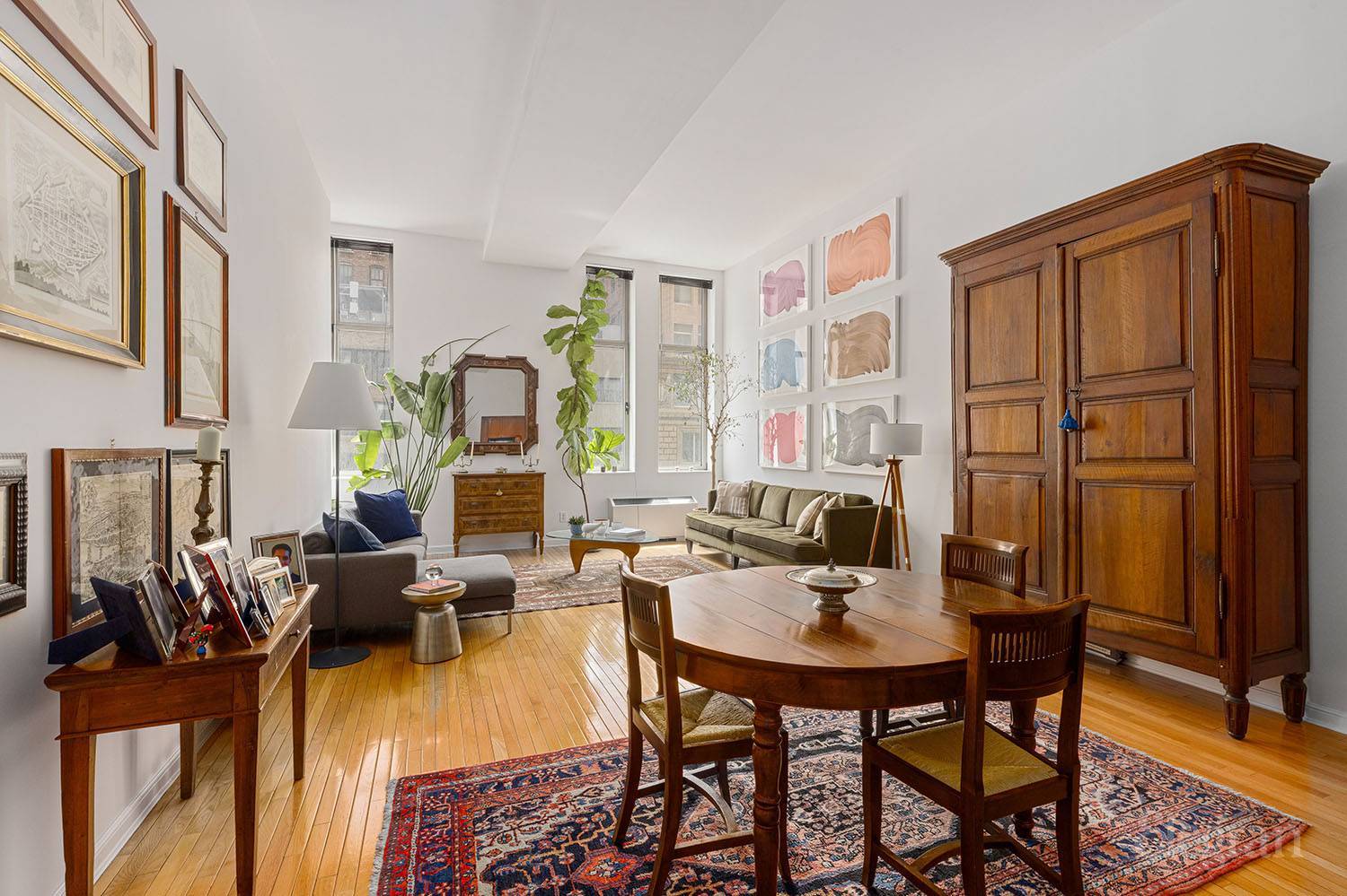 Now available on what is most likely the most coveted floor of the Chelsea Mercantile, this authentic loft residence features soaring 12.