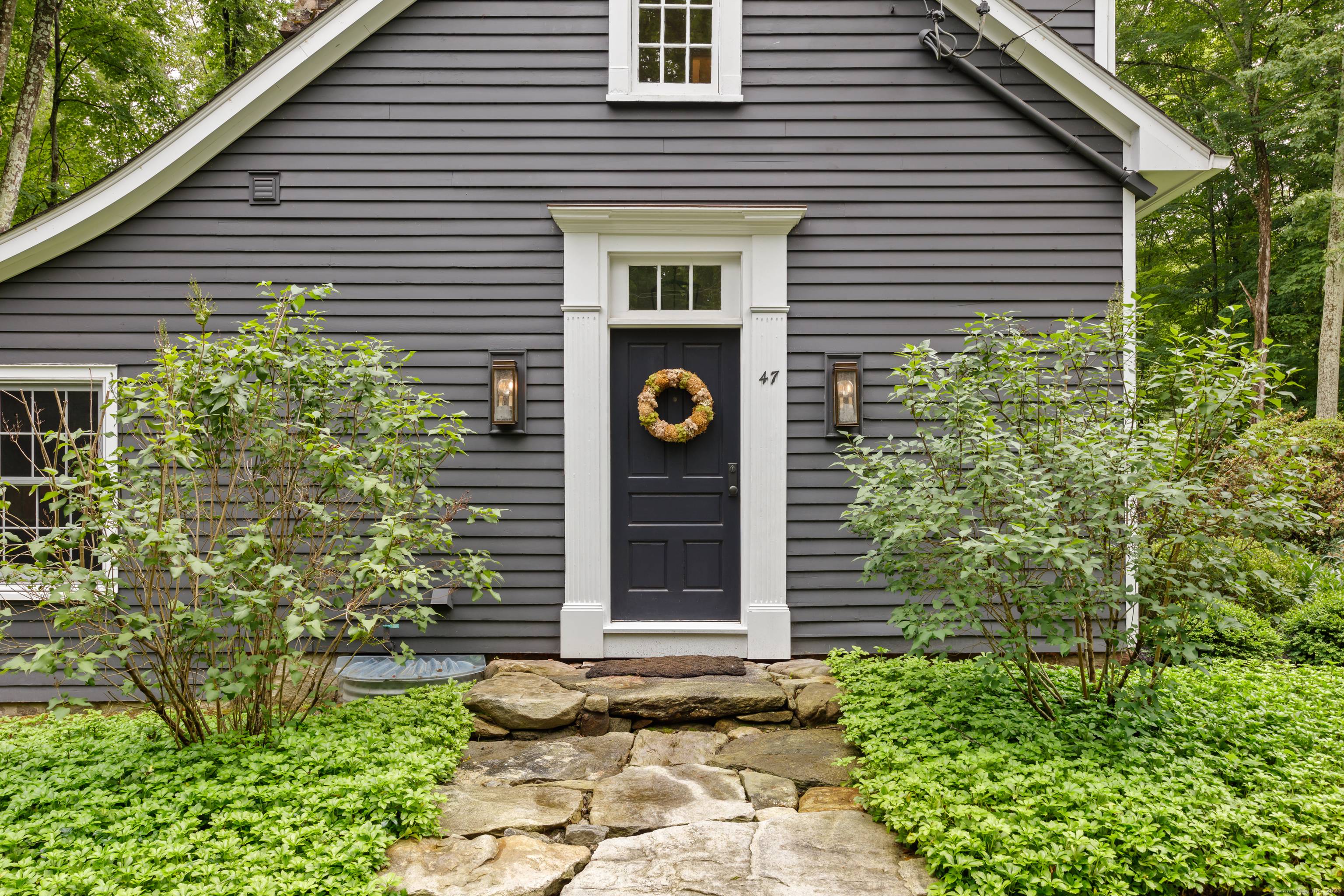 Once The Upper Parish Schoolhouse, now the most stylish renovated antique house in town !