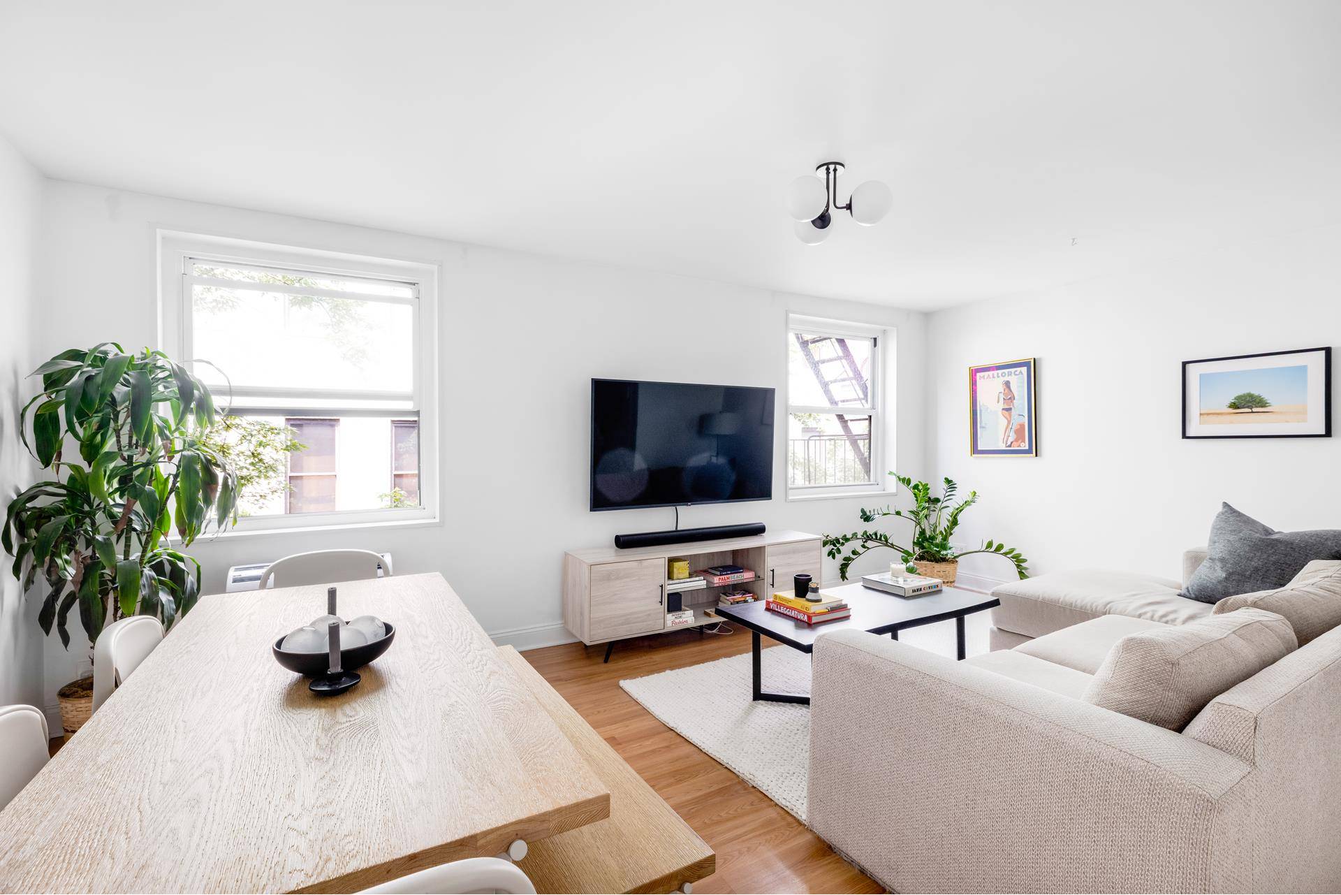Welcome home to this private gem, spanning over 900 square feet atop the fifth floor of a boutique West Village co op at 708 Washington Street.