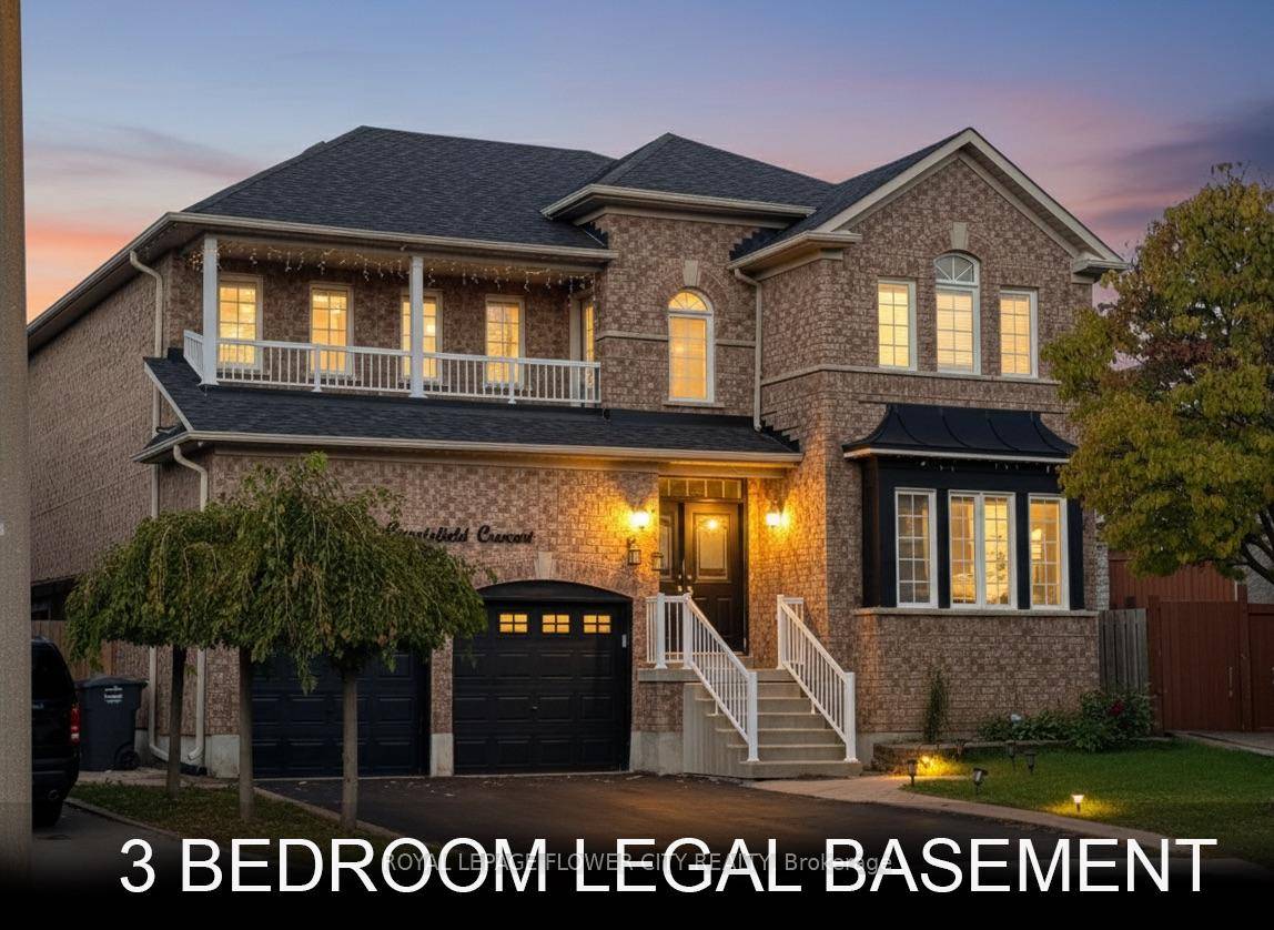 Pride Of Ownership ! ! This is beautiful Castle style home offers 2850 Sqft 4 Bdrm Executive Home, On A Premium Pie Shaped Lot Widening To 116Ft At Rear.