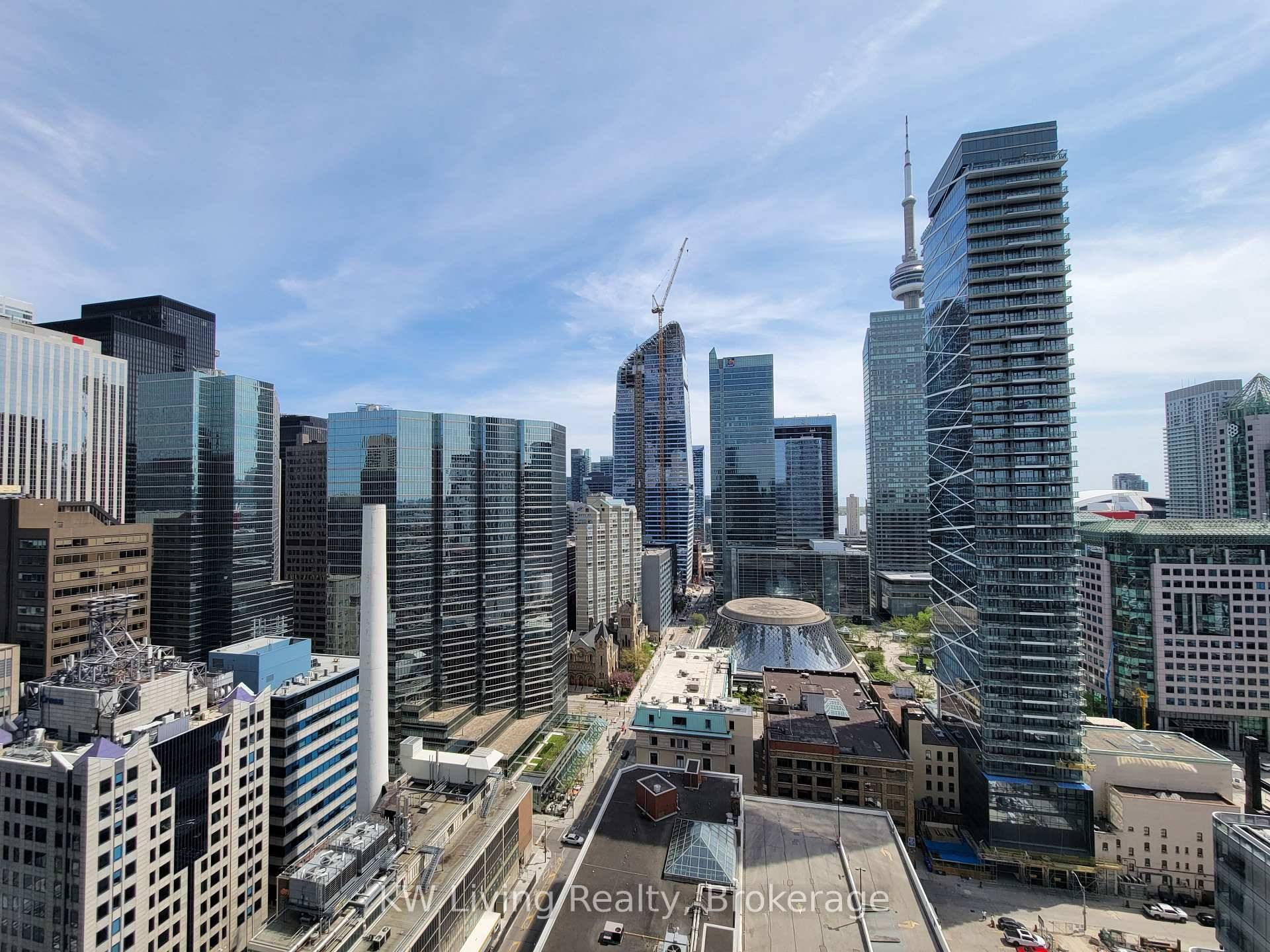 Large Open One Bedroom Unit With CN Tower And City Views Located In The Heart Of Toronto's Financial And Entertainment District.