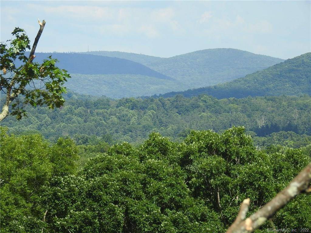 10 acres of land recently cleared, with remainder in woods, now offering SPECTACULAR views for miles.