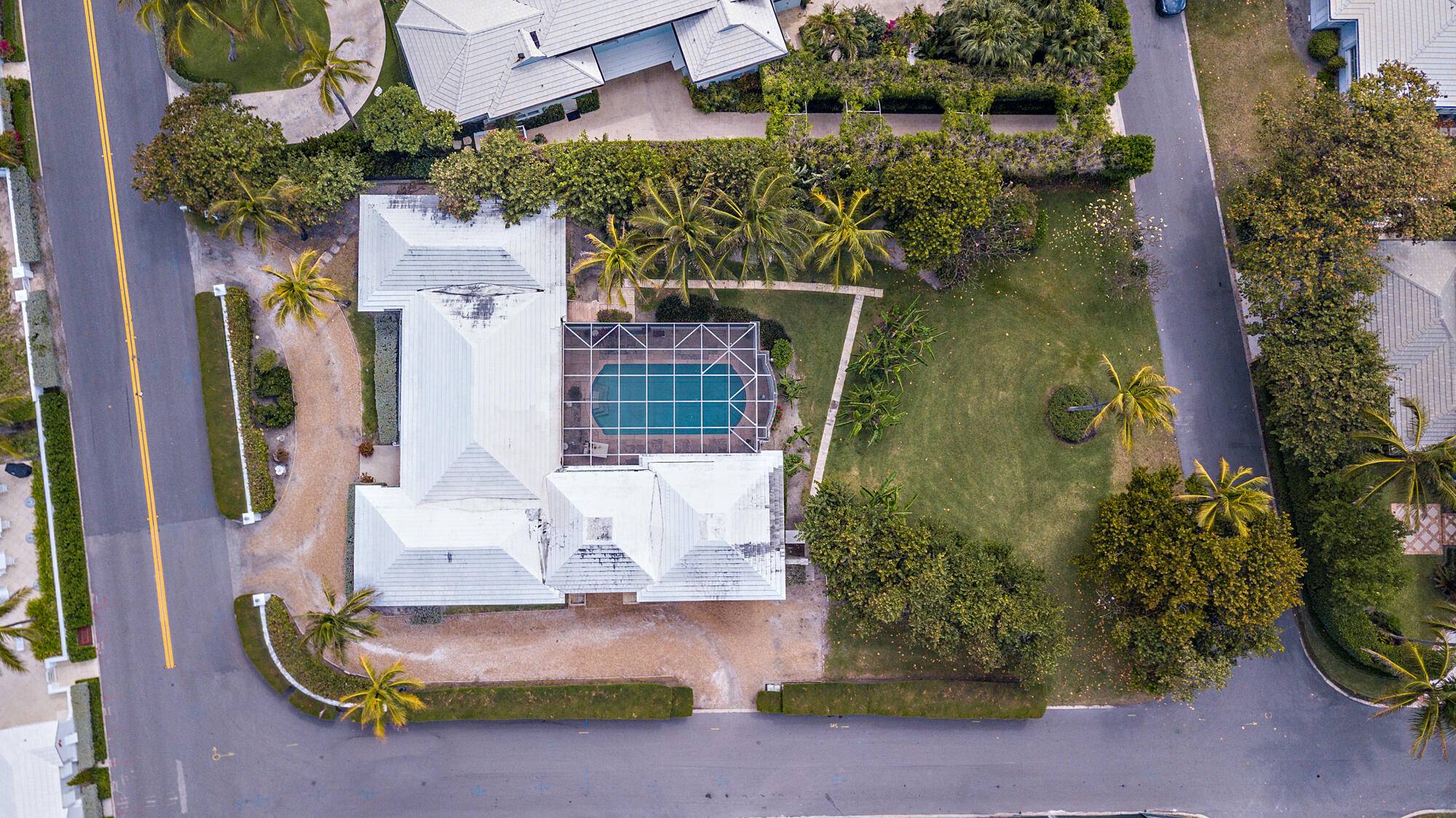 This property has over 25, 000 SF of land with its own 50' x 17' private beach parcel.