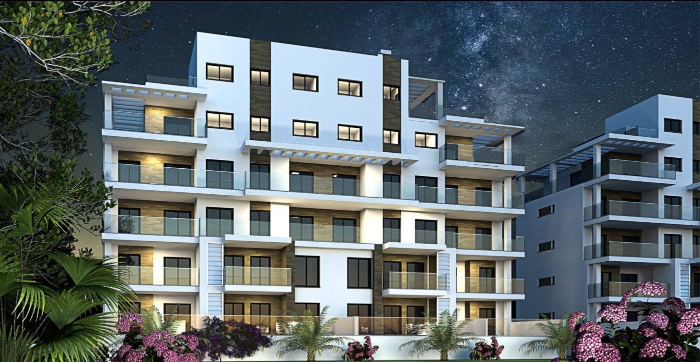 NEW BUILD RESIDENTIAL OF APARTMENTS IN MIL PALMERAS New Build residential complex of 5 blocks of apartments in Mil Palmeras.