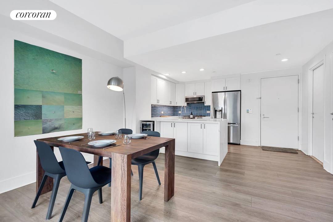 Luxury 1BR 1. 5BA Condo at Schaefer Landing South 446 Kent Ave Discover refined waterfront living in this renovated one bedroom, one and a half bath condo spanning approximately 992 ...