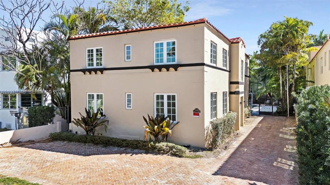 Exceptional South Beach single family residence offering the perfect blend of timeless 1935 character and modern Miami Beach living.