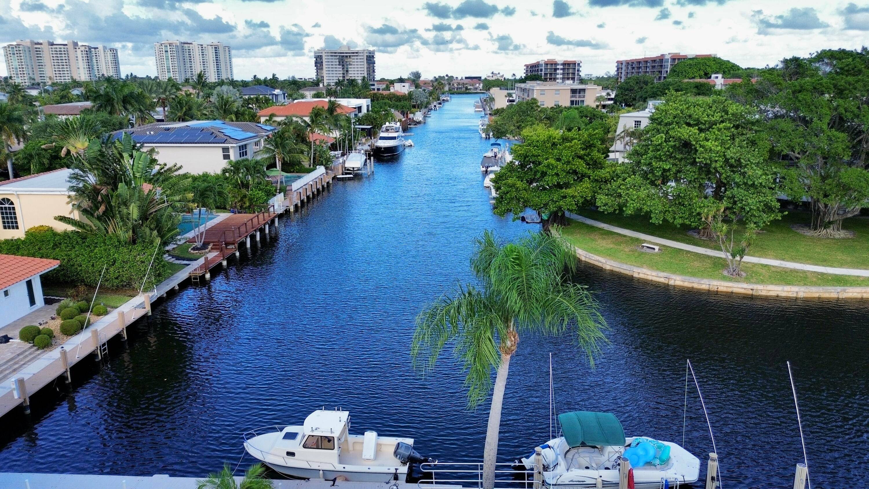 Waterfront Elegance in East Boca Raton Perfect blend of coastal charm and luxury in this completely remodeled 1BR 1BA waterfront condo with enclosed balcony.