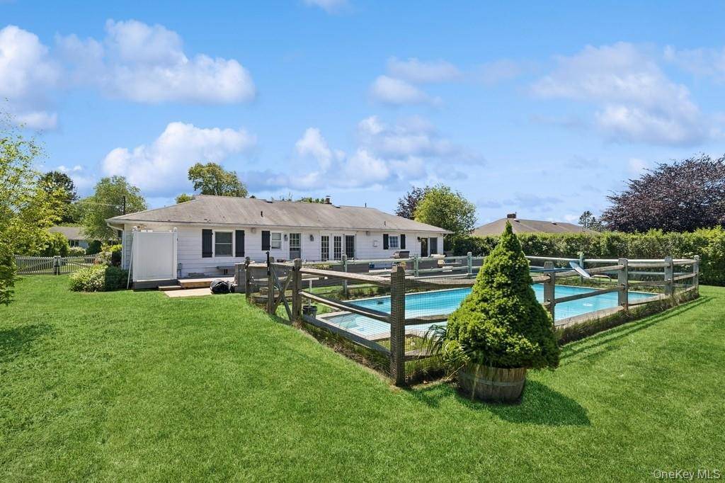 Experience the magic Southampton Village has to offer in this charming Hamptons Designer Retreat.