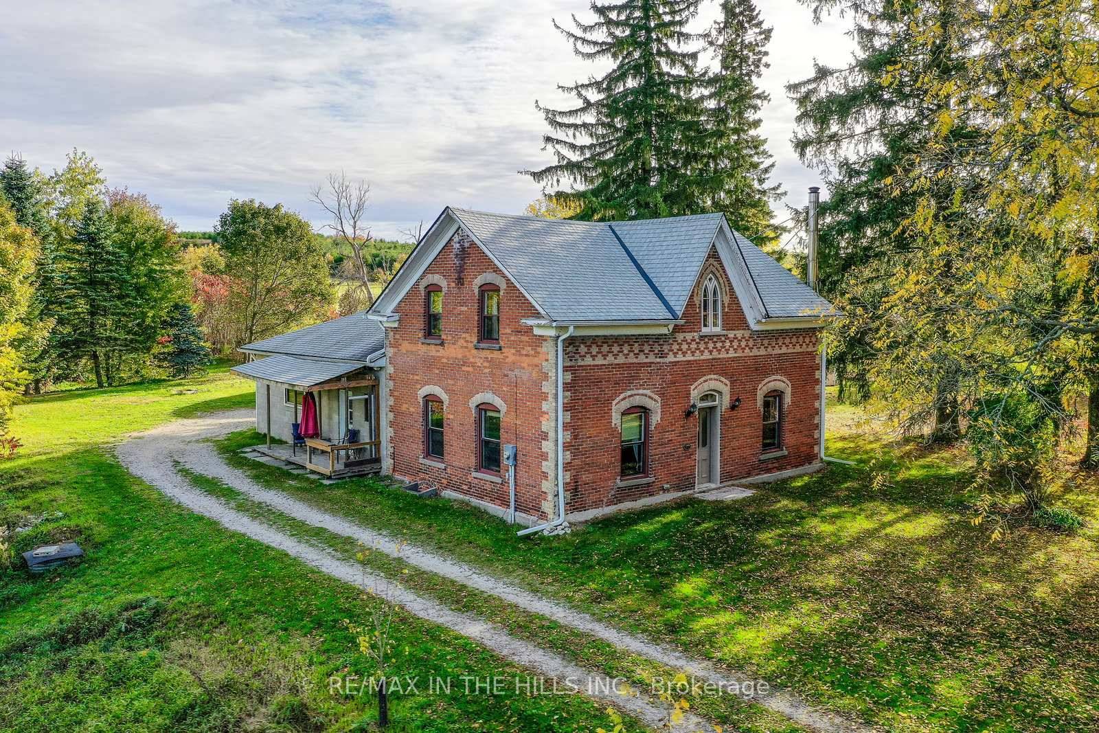 A Century Home Steeped in History With Space to Live, Grow amp ; Play Nestled on a private, tree lined 2 acre lot just 5 minutes from Orangeville, this enchanting ...
