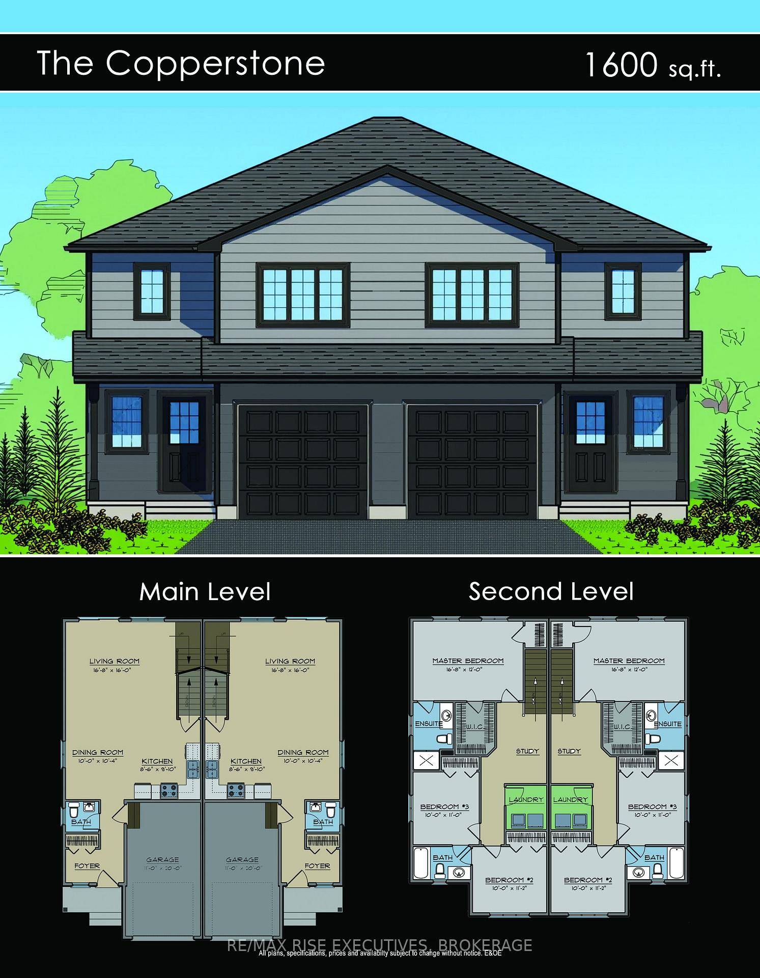 Welcome to The Cobblestone, an executive semi detached home offering 1, 600 sq.