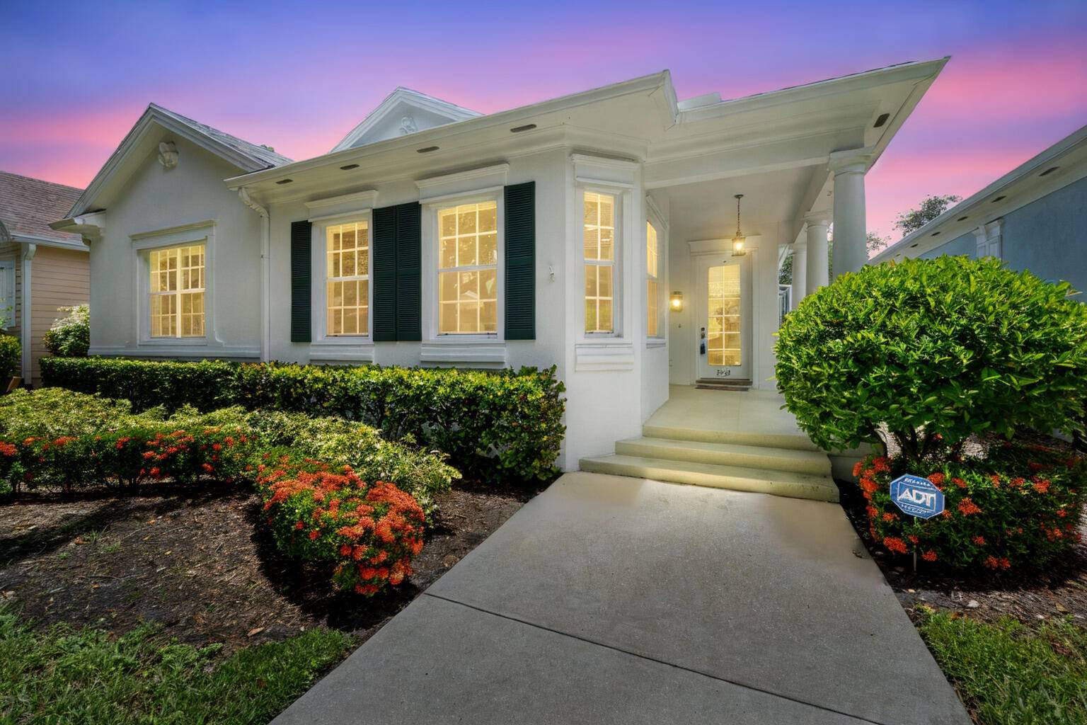 Highly desired 1 level CBS home in the sought after neighborhood of Abacoa.