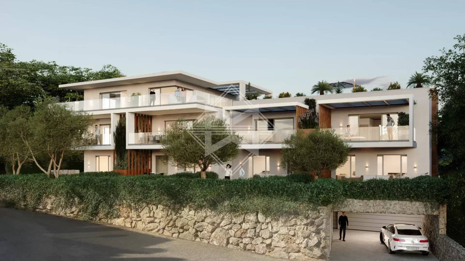 BIOT - New program apartment with garden and terraces