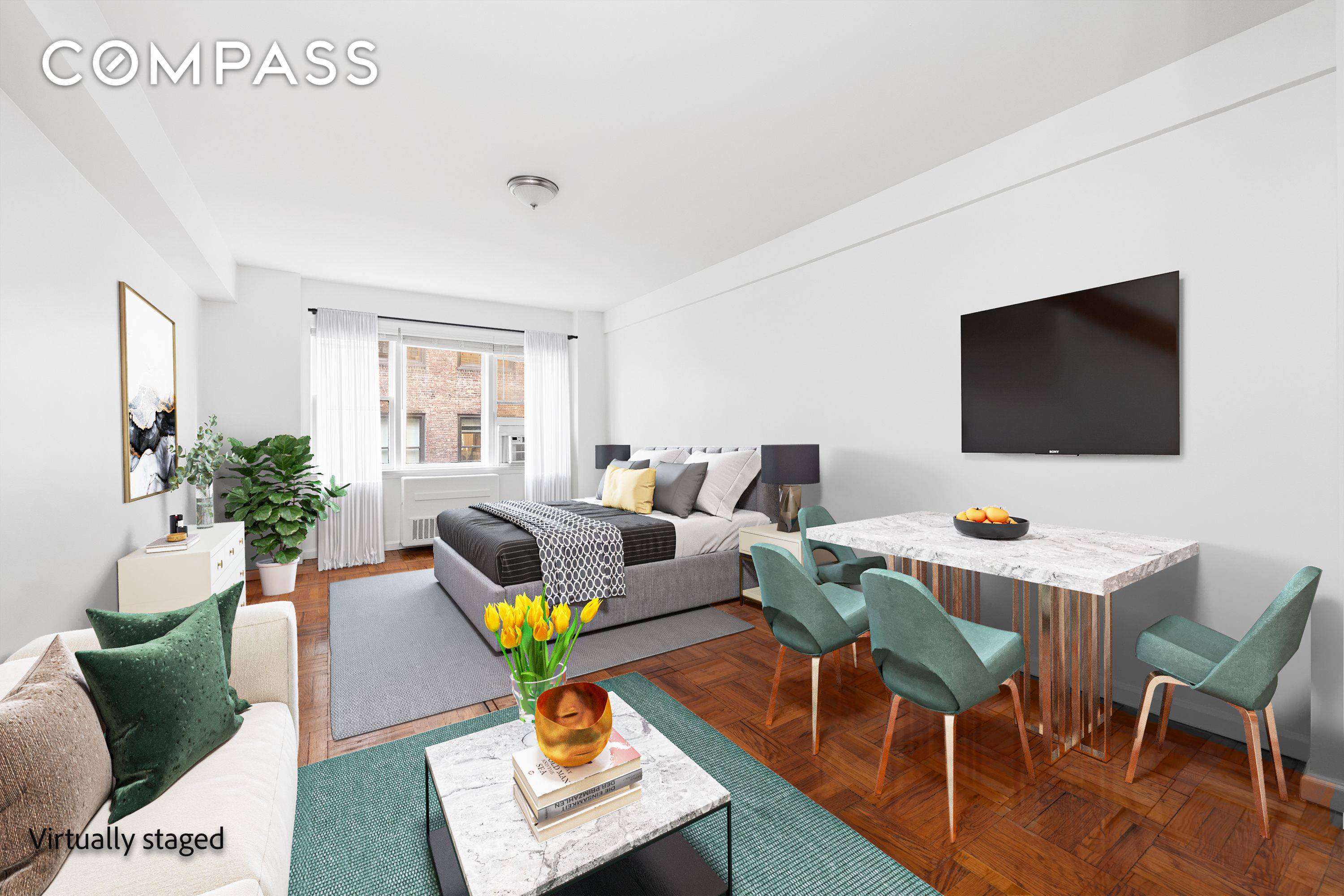 Sizeable studio condo in the heart of Turtle Bay !
