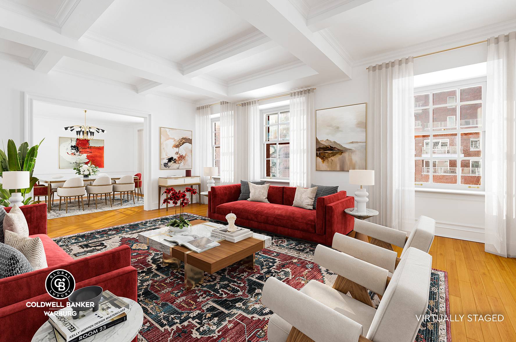 This soaring and spacious 8 room apartment sits atop one of the Upper East Side's premier co operative buildings.