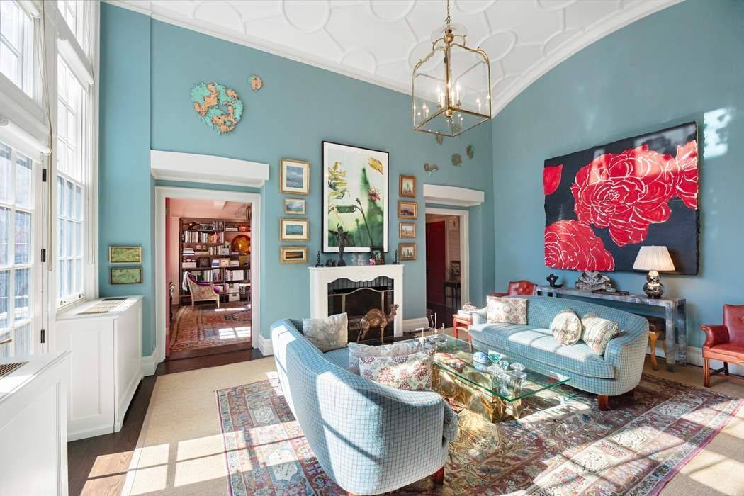 A true prewar gem, newly renovated, boasting exceptional original detail and superb design flawlessly executed by noted interior designer Katie Ridder.