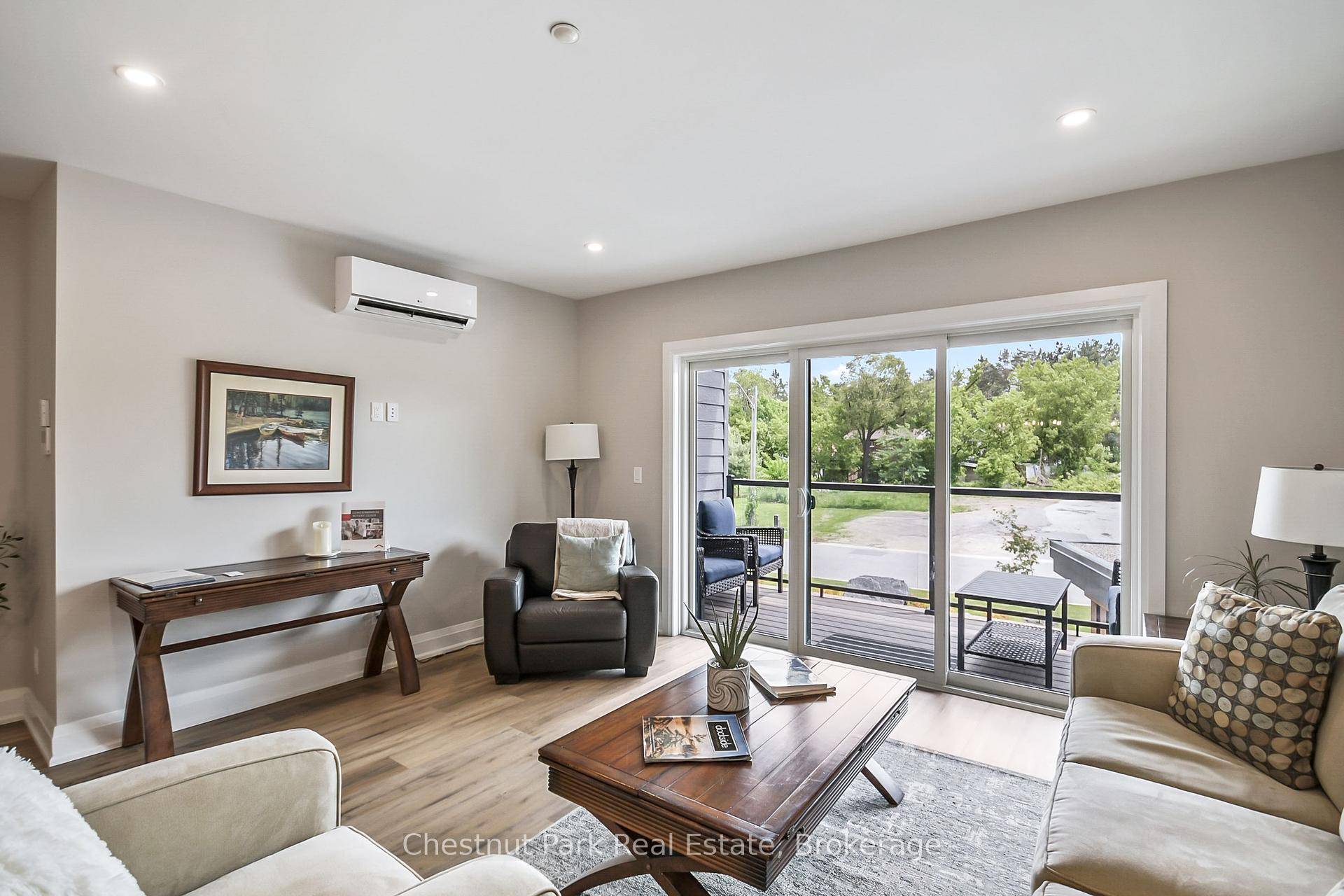 Carefree Condo Living on the Muskoka River Perfect for Your Next Chapter Welcome to RiversEdge, a boutique style condominium offering peaceful, low maintenance living in the heart of beautiful Muskoka.