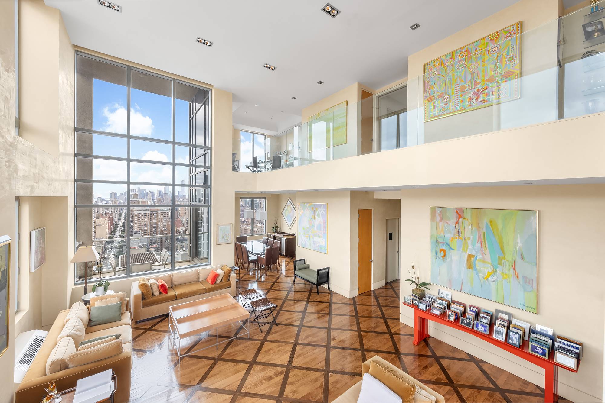 Welcome to the true penthouse of The Aurora in Murray Hill, a sprawling 4 bedroom, 3 full bathroom, 2 half bathroom duplex graced with several private terraces, a hot tub, ...